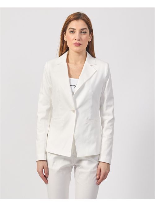 Yes Zee women's single-breasted cotton jacket YES ZEE | G404-KD000107